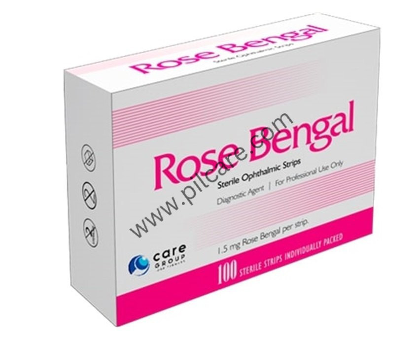 Buy Rose Bengal Sterile Ophthalmic Strips - 100 Strips Online at Best Price in India