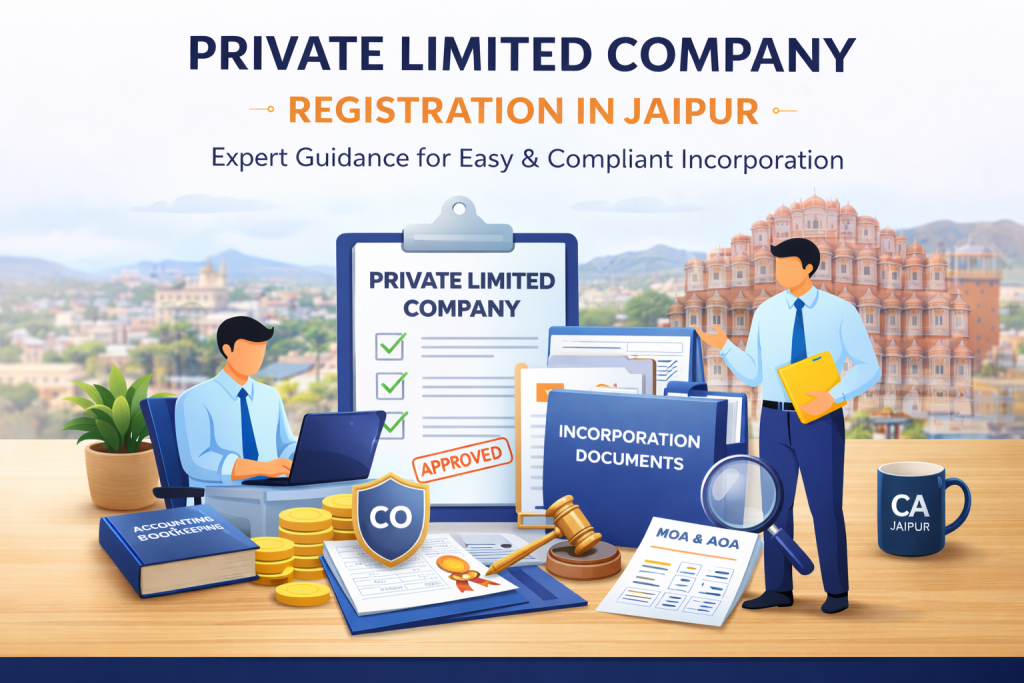Private Limited Company Registration in Jaipur, Pvt. Ltd. Registration