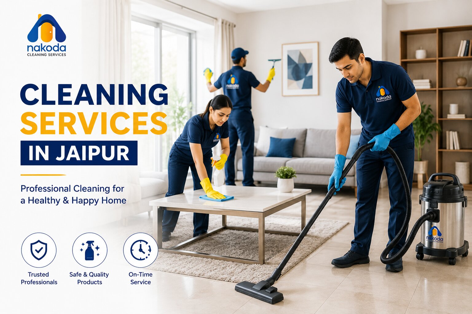 Cleaning Services in Jaipur | Professional Home Cleaning - Nakoda
