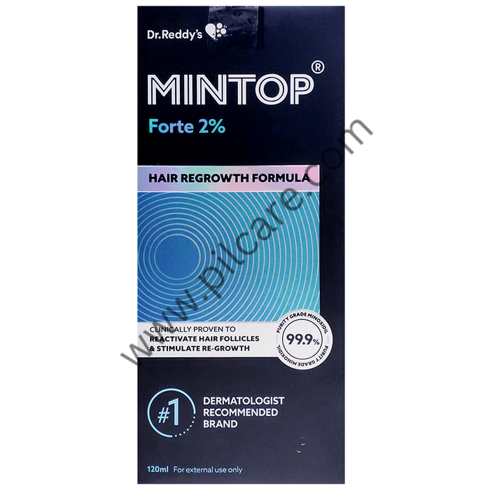 Mintop Forte 2 % Hair Regrowth Formula - N Chimanlal Enterprises