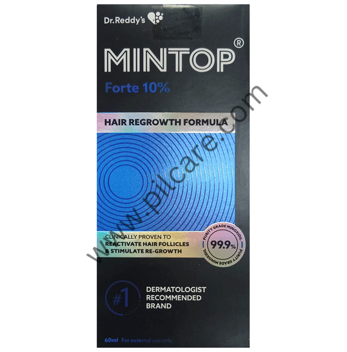 Mintop Forte 10% Hair Regrowth Formula - N Chimanlal Enterprises