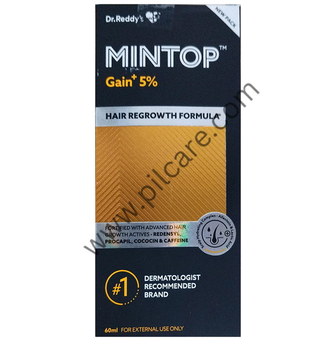 Mintop Gain 5 + Hair Regrowth Formula Kit - N Chimanlal Enterprises