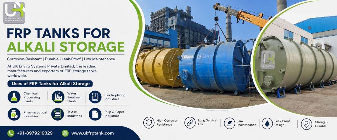 FRP Alkali Storage Tanks: A Complete Guide for Industrial Buyers